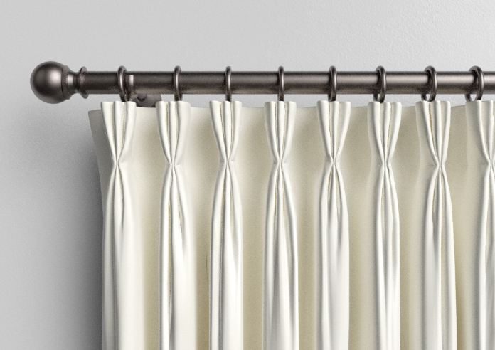 Odessa Velvet, Ivory - Made to Measure Curtains - Image 11